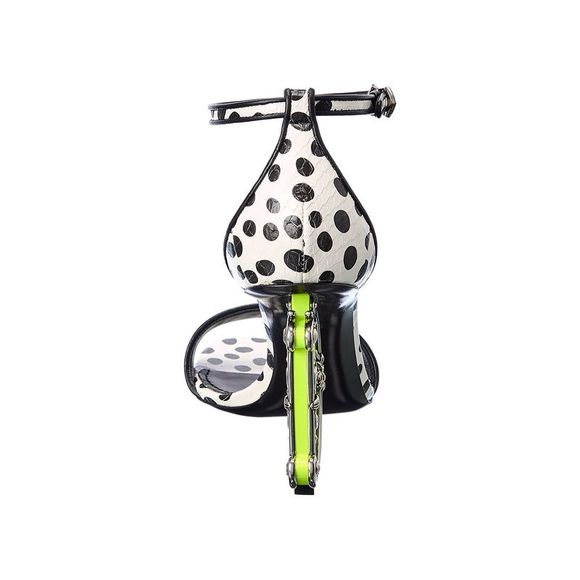 Dolce & Gabbana DG Snakeskin & Leather Sandal - Picture 3 of 6